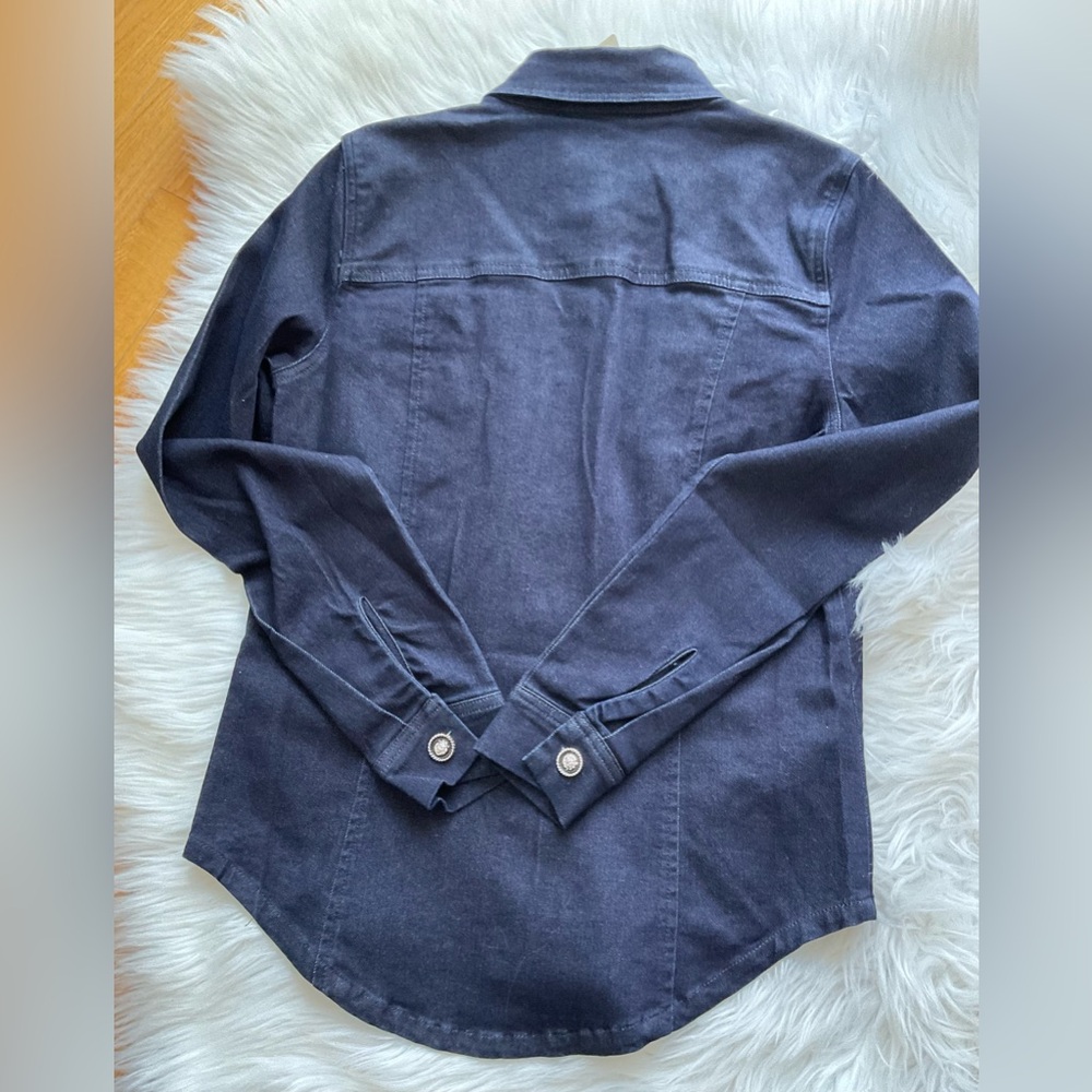 EMPROVED DENIM BLOUSE - Picture 3 of 12